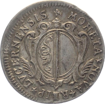 Preview: Luzern 20 Kreuzer 1713 Preview: Luzern 20 Kreuzer 1713